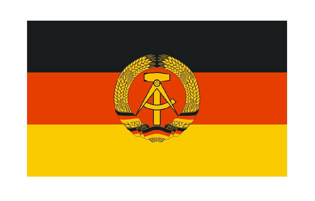 East German Germany Flag Sticker Decal F626