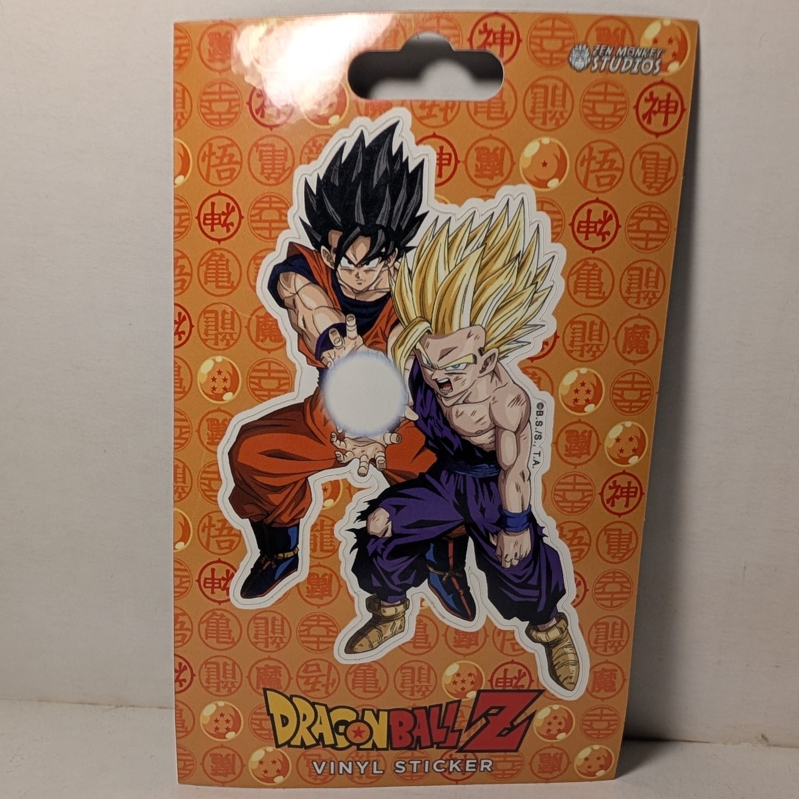 Dragon Ball Z Father And Son Kamehameha Sticker Official Collectible Vinyl Decal
