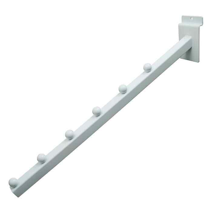 Econoco EWH/6B 6-Ball Waterfall with Square Tubing for Slatwall (Pack of 24)
