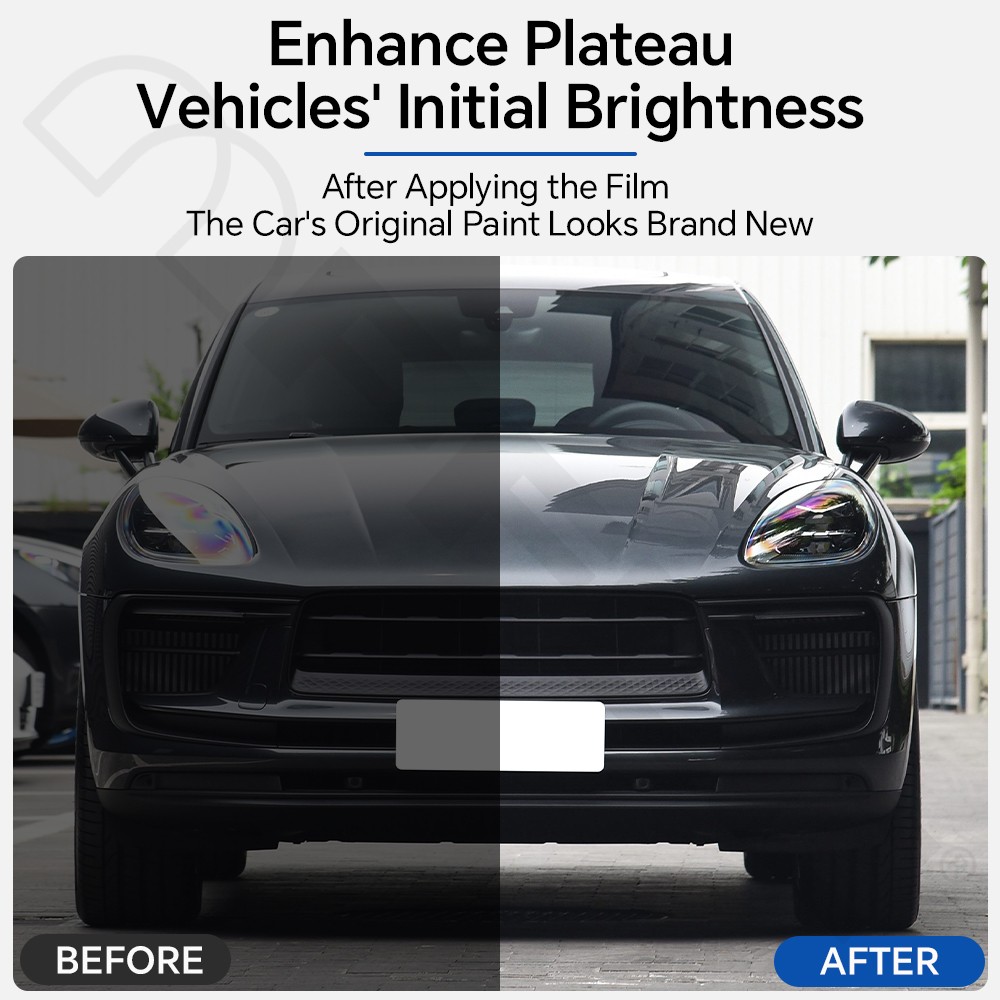 Headlight Mirror Precut Paint Protection Film PPF For Porsche Macan Base 2022-24