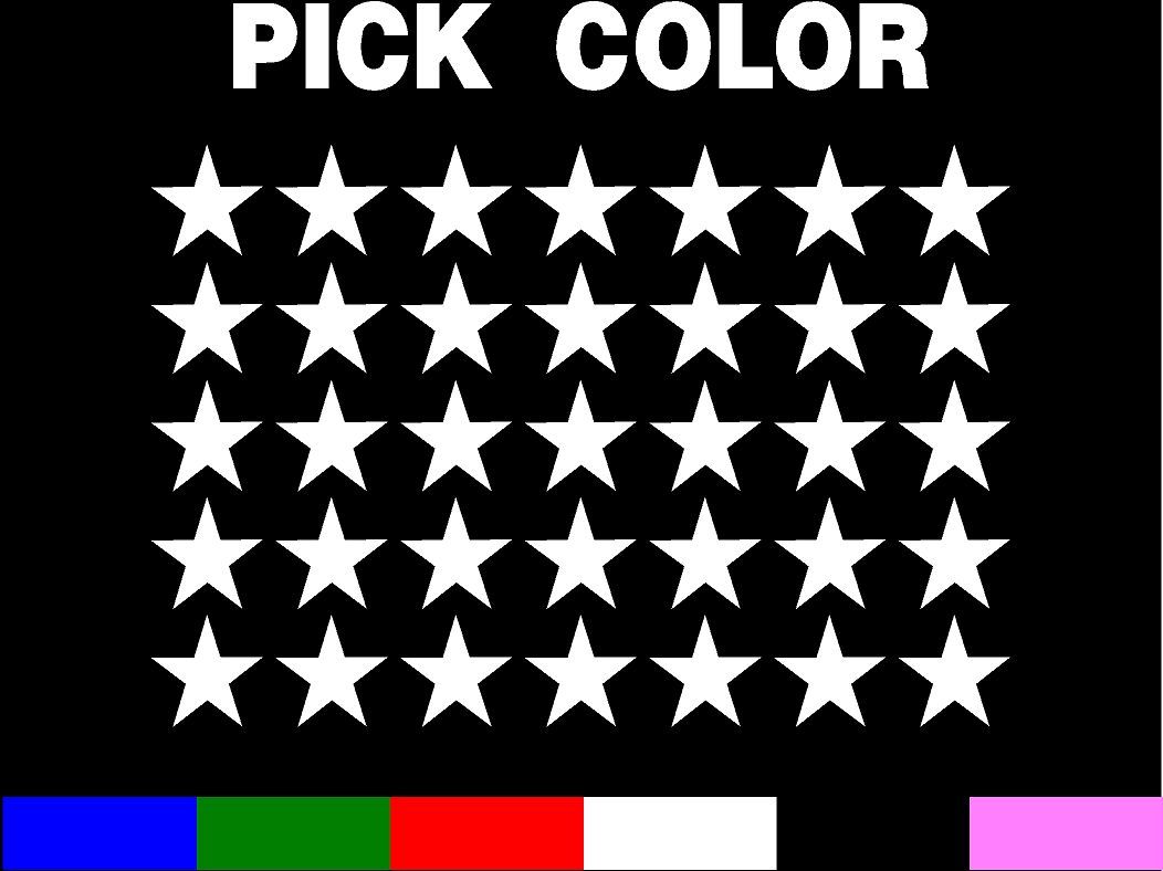 35 1/2 inch STARS Vinyl Wall Decor Sticker decal – L@@K – STAR