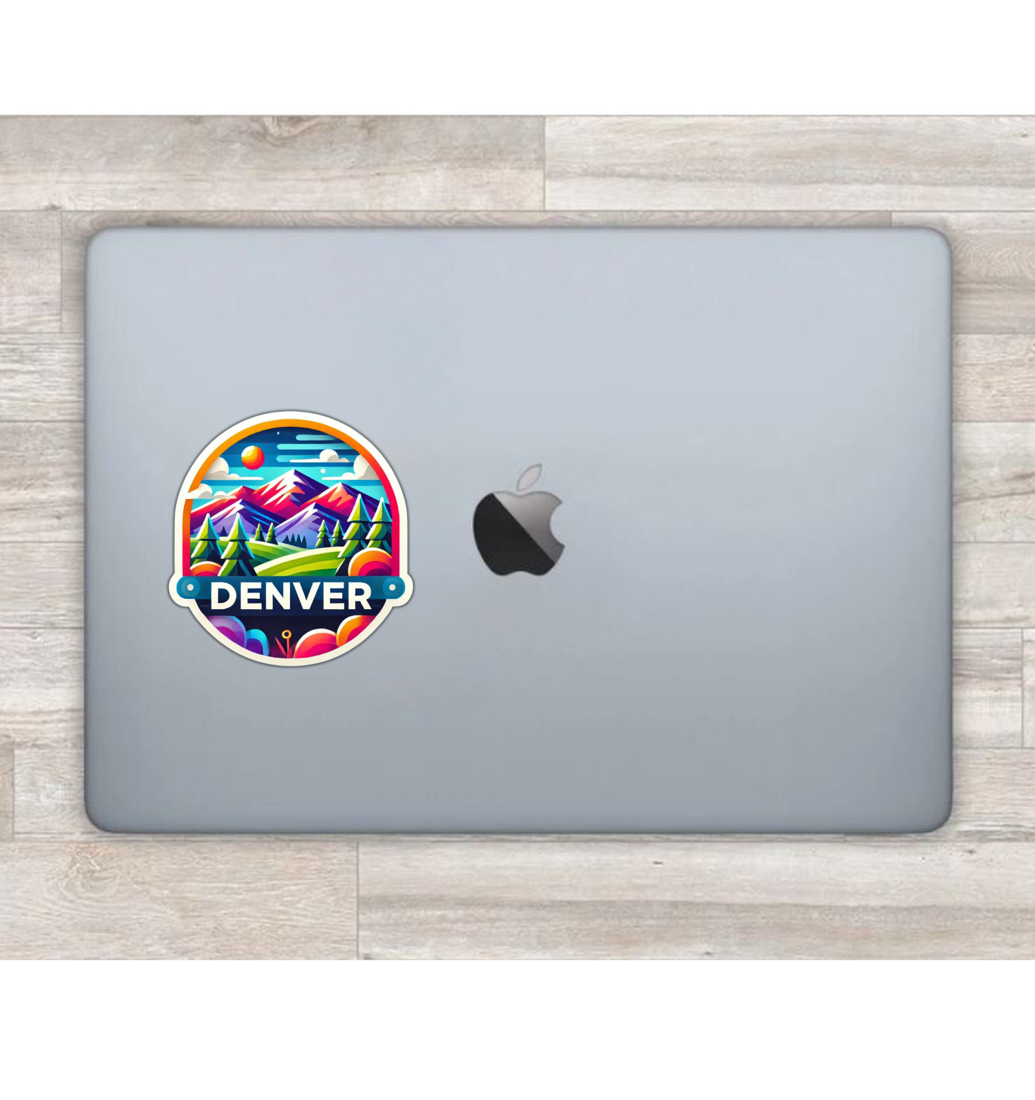 Denver Colorado Fridge Magnet or Laptop Sticker