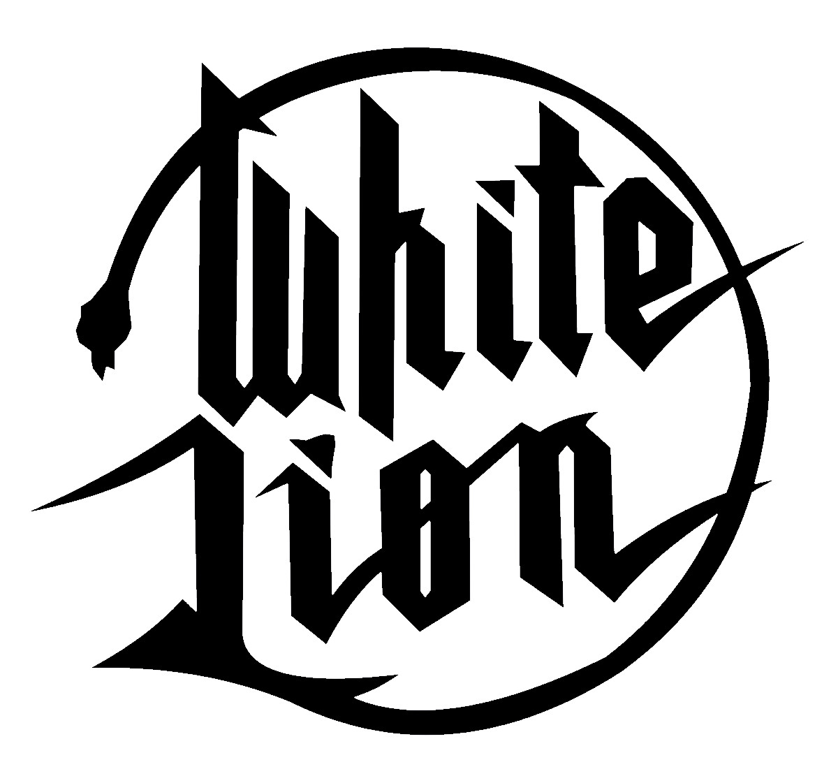 White Lion Music Band Vinyl Die Cut Car Decal Sticker