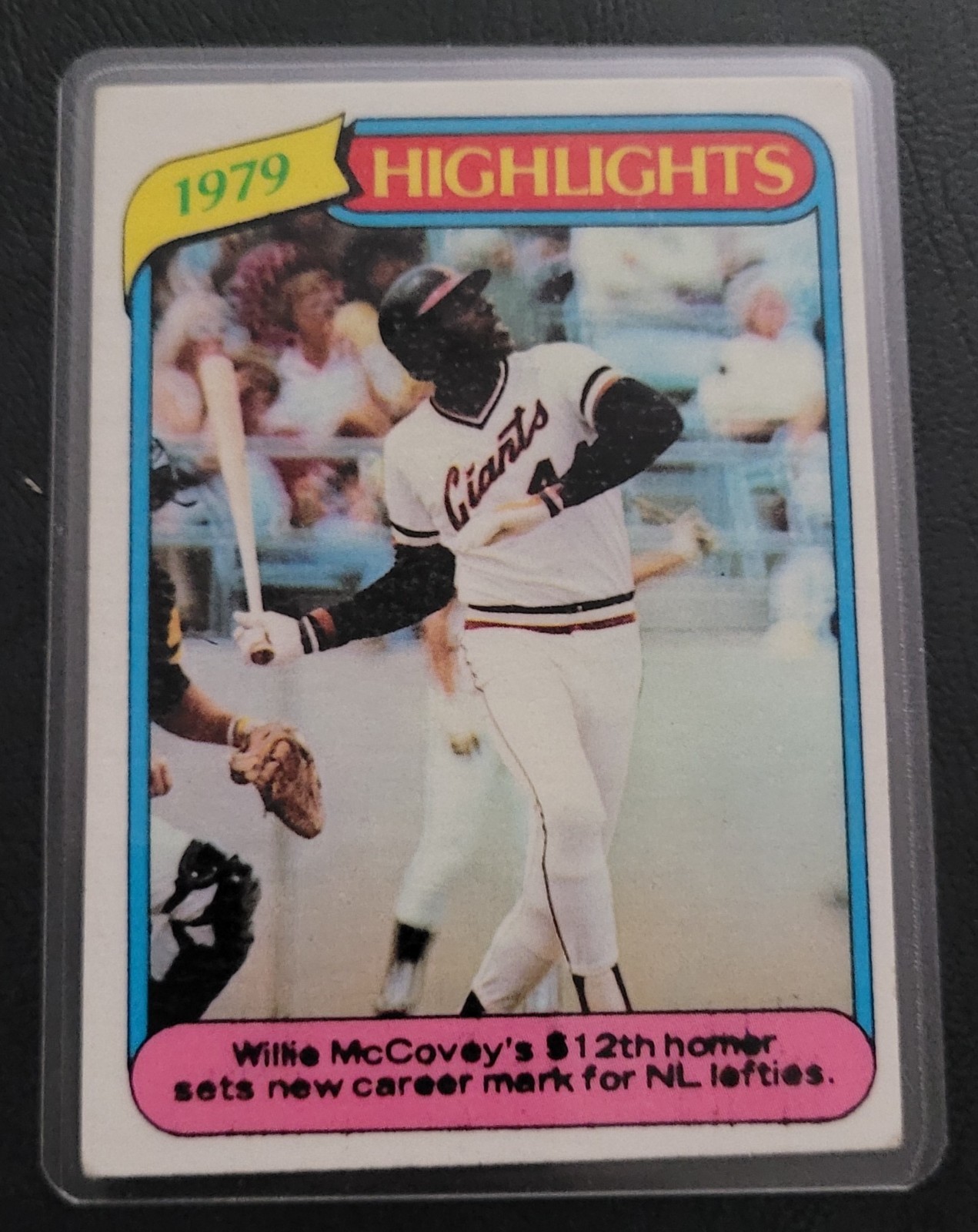 Willie McCovey HOF Fridge/Locker/Cabinet Laminated Baseball Card Magnet Giants