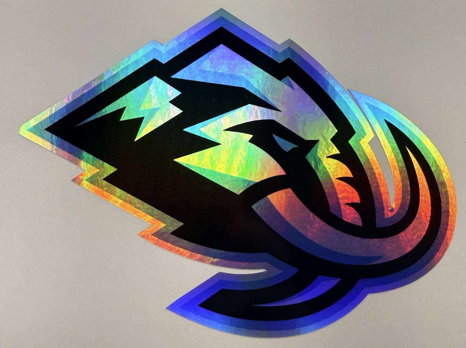 Utah Mammoth Holographic Vinyl Decal