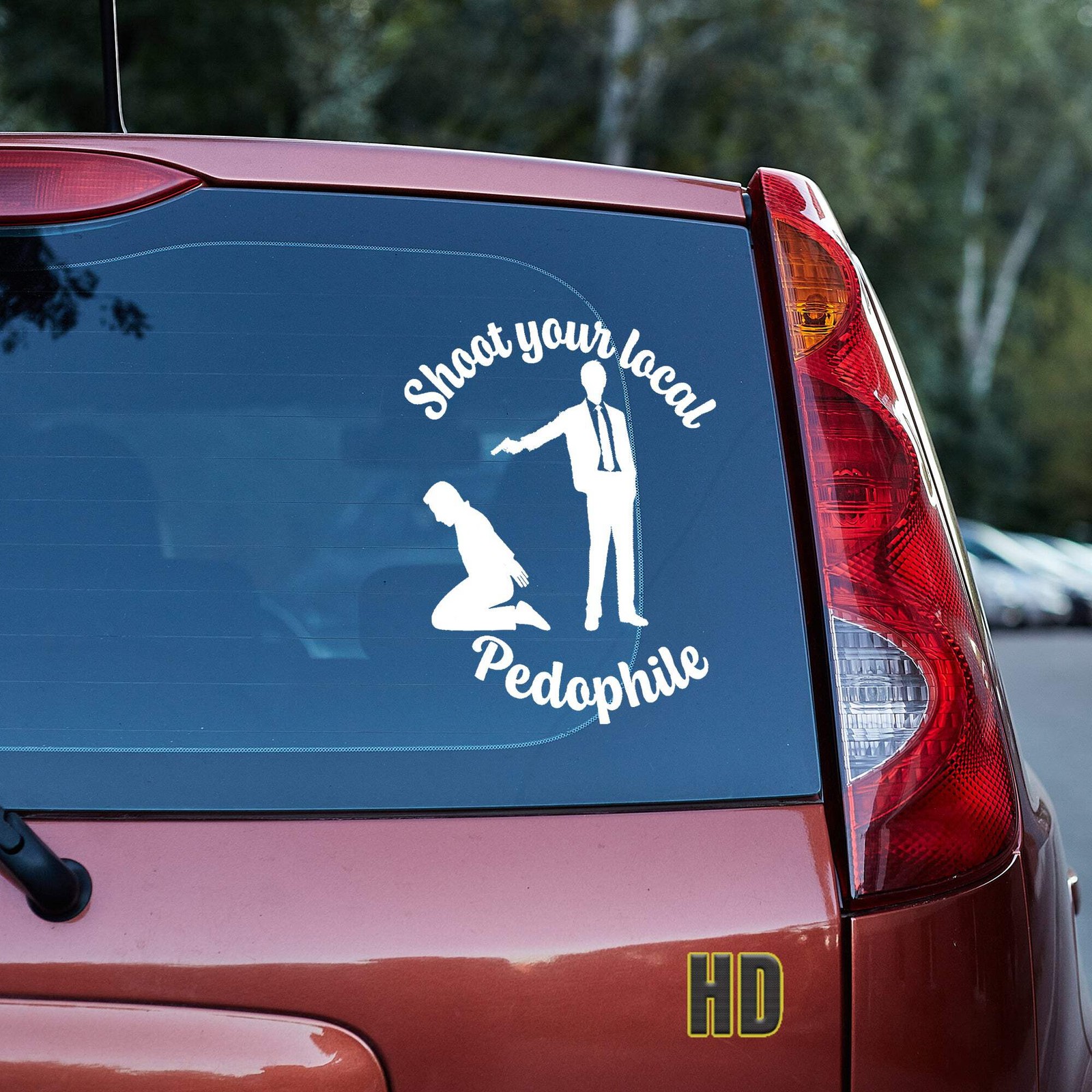 Save the kids 3, anti pedo, YAP, MAP, vinyl decal, unalive, truck window car
