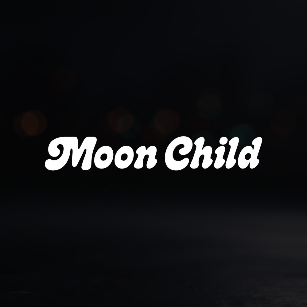 8in Vinyl Decal Sticker – "Moon Child"
