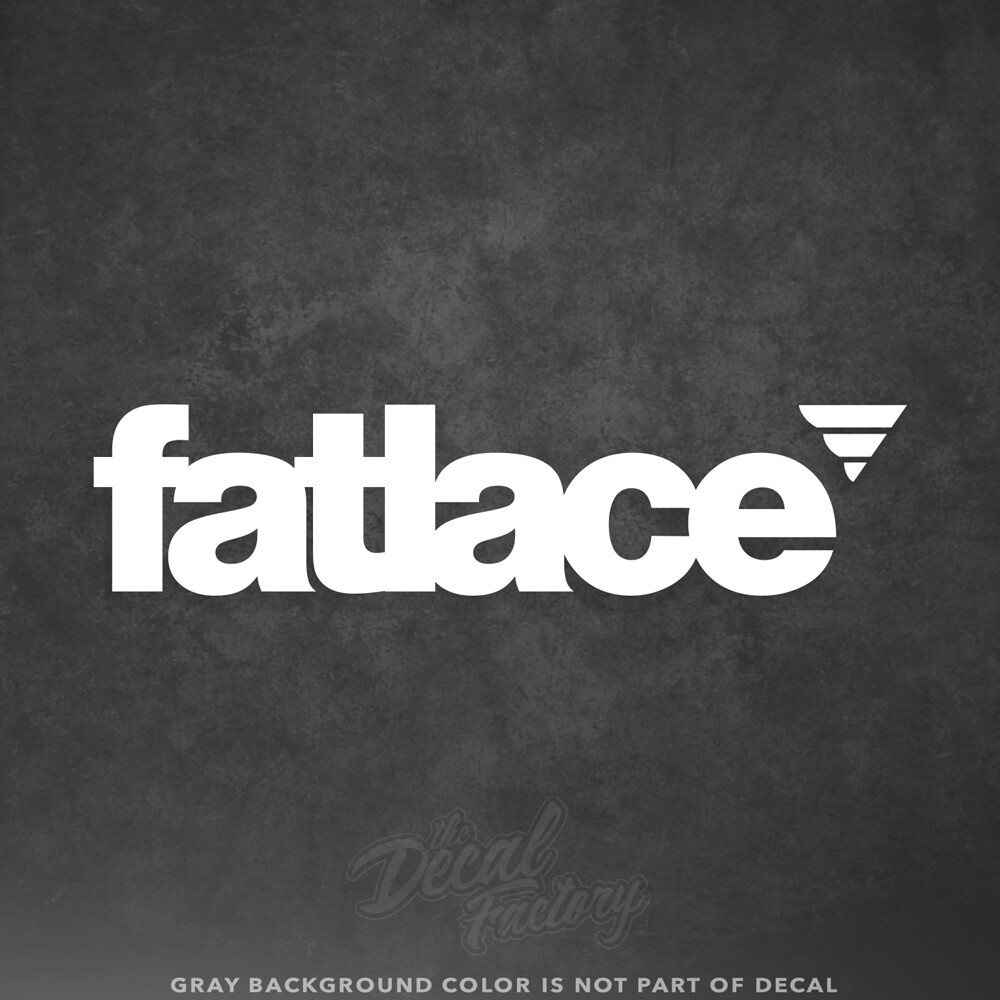 Fatlace Vinyl Decal Window Sticker – Illest JDM EURO Honda Drift VIP Canibeat