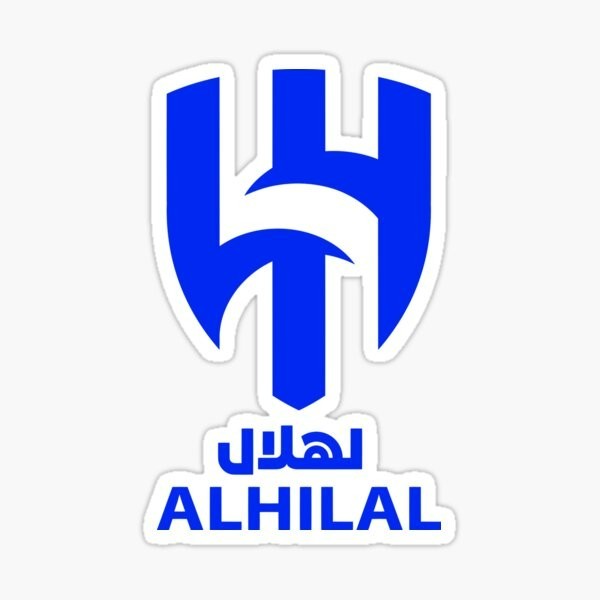 al hilal world cup soccer Sticker Waterproof uv resistant football