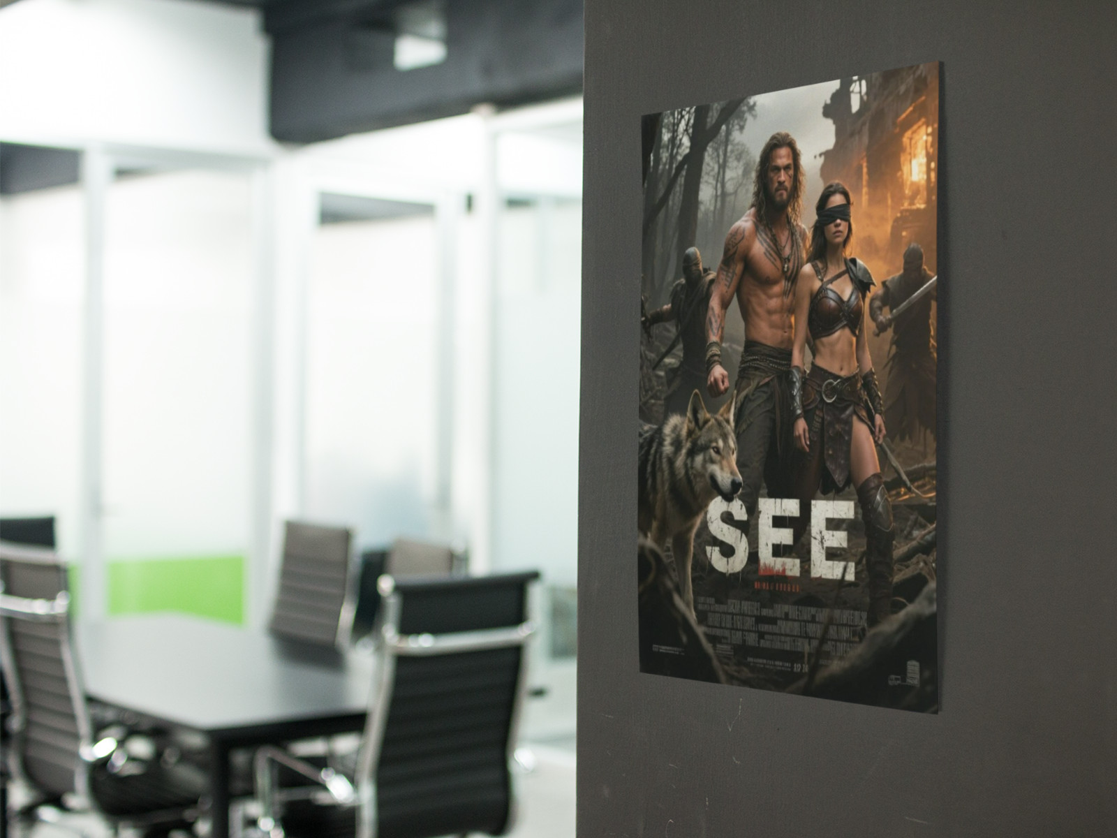 Post Apocalyptic Action Series Wall Vinyl Decal Poster Print Removable Adhesive