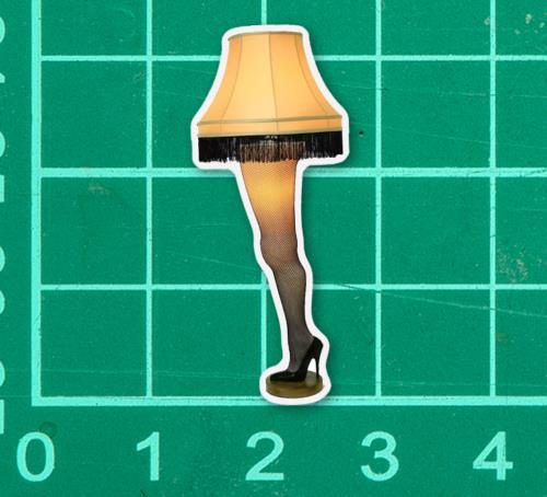 Leg Lamp Sticker Decal