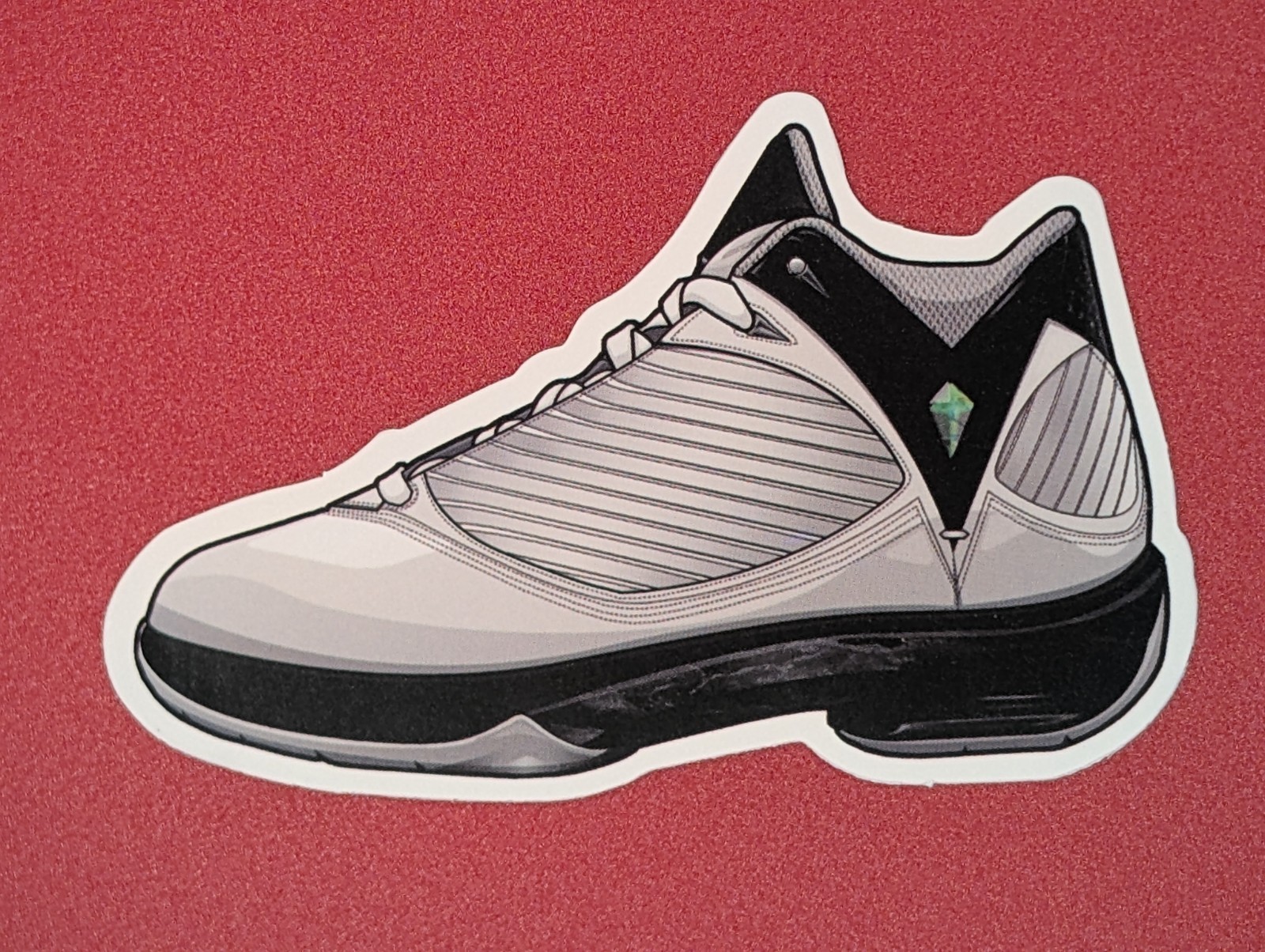 Michael Air Jordan Nike Jumpman Sneakers Tenis Shoes Sticker Decal Bulls ~2 inch