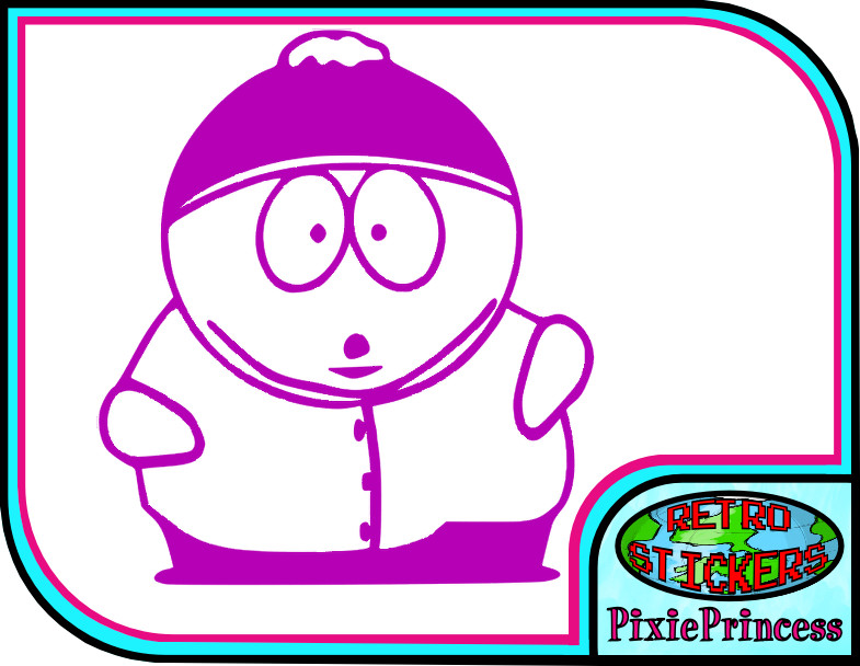 South Park Cartman Funny A Vinyl Sticker Truck Car Bike Wall Art Window Cartoon