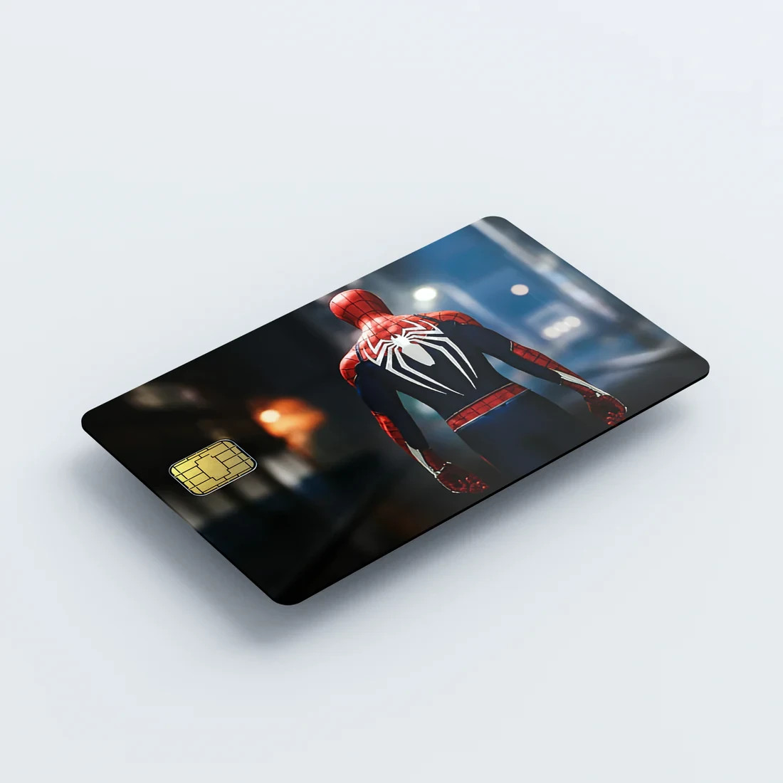 Credit Card Skin Spider Hero Web Red Black 2-Pack ⭐Fast Ship USA