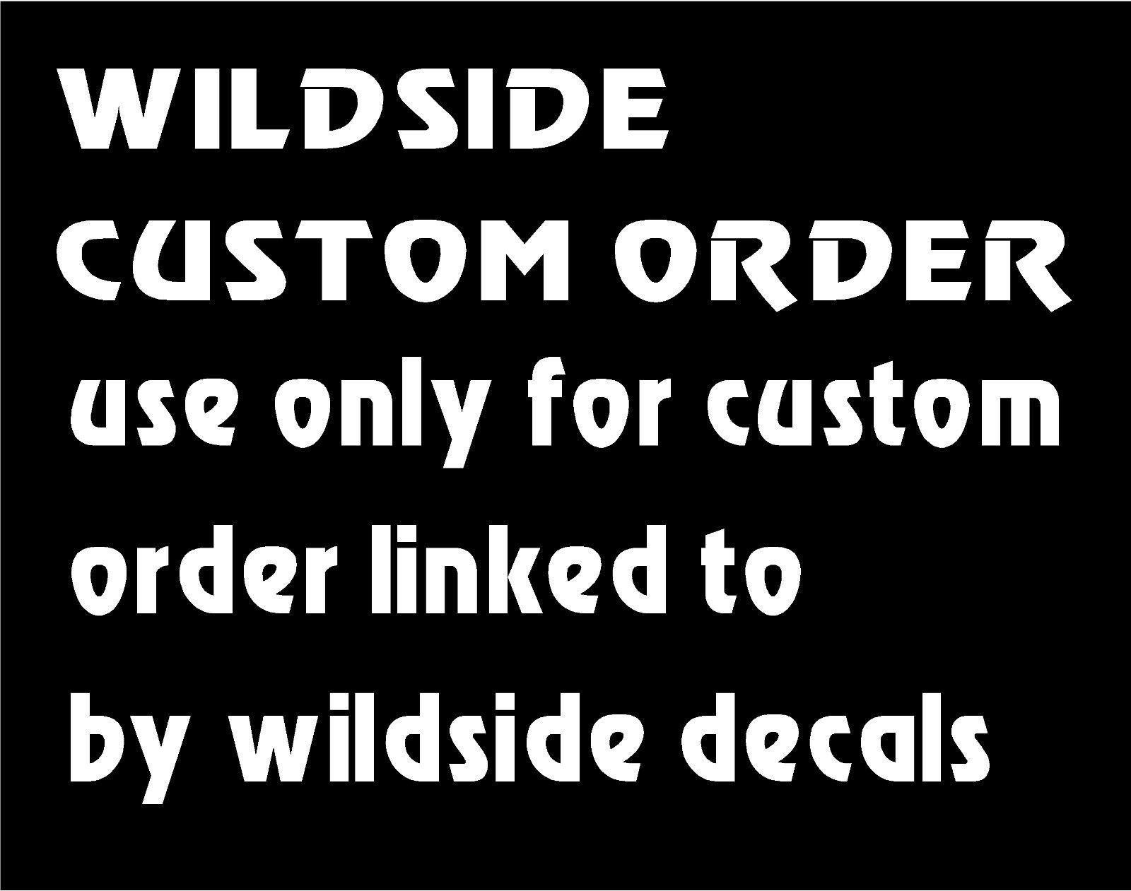 Custom Order for 4535jimmy