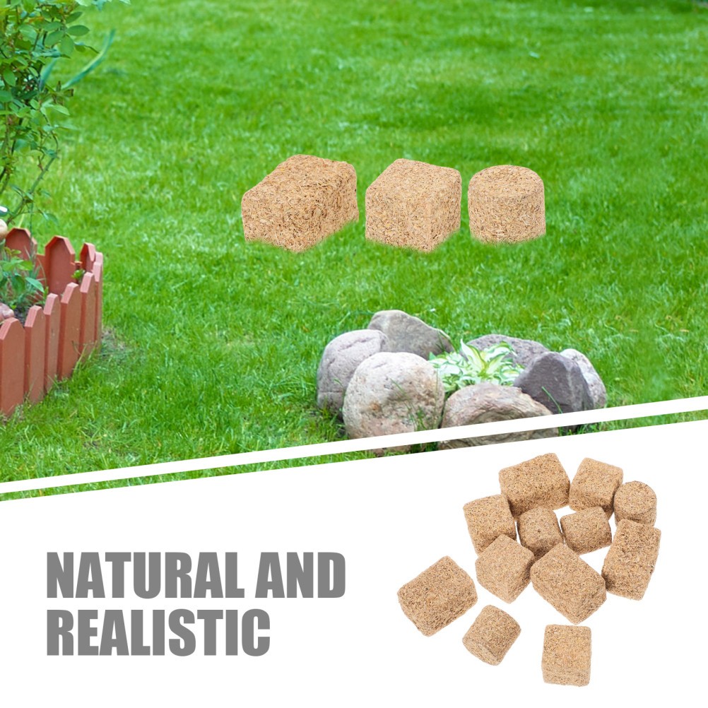 12 Pcs Haystack Model for Decoration Mini Stacks Centerpieces Work