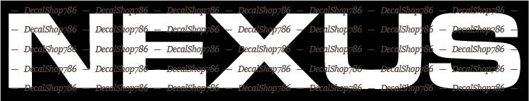 Nexus Optic Scopes – Hunting/Shooting – Car Vinyl Die-Cut Peel N' Stick Decals