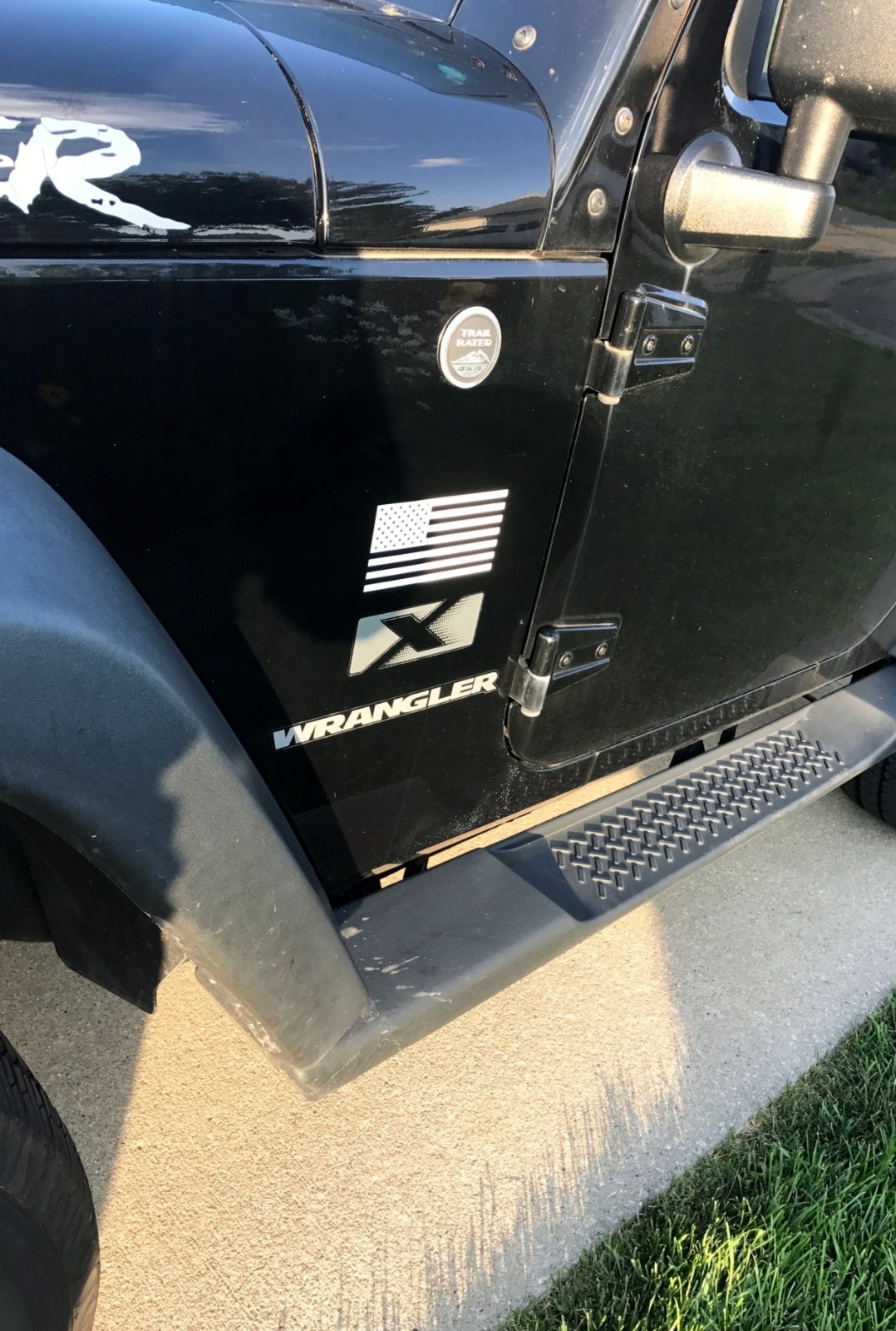 American Subdued Flags Tactical Military PAIR Flag USA Decal Phone JEEP