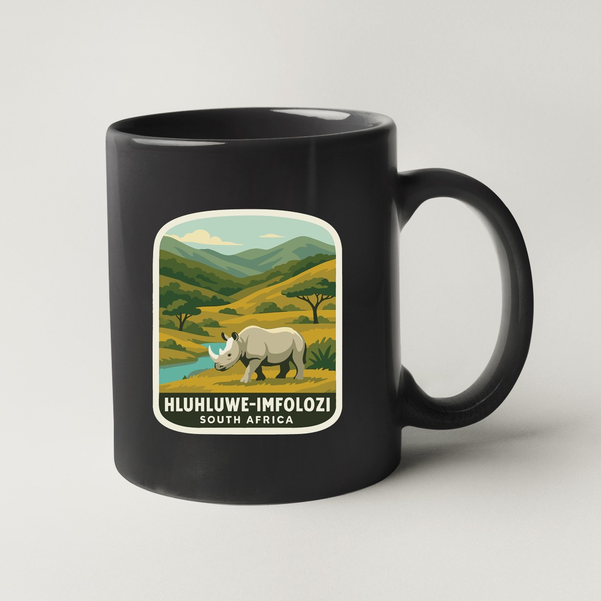 Hluhluwe–Imfolozi South Africa National Park Sticker Decal Vinyl Die-Cut World