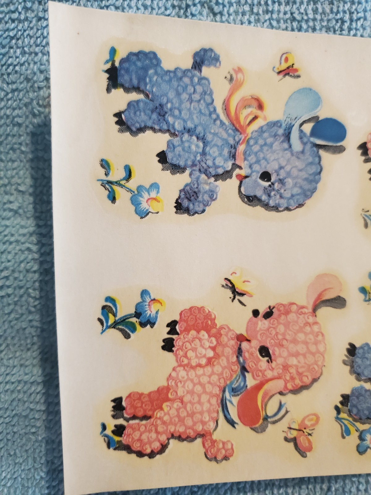 Vintage Lambs Sheep Duro Decals Transfer