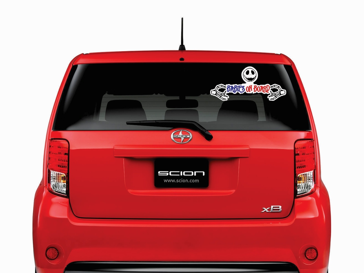 Babies On Board – (Jack Skellington) Car Vinyl Sticker Decal