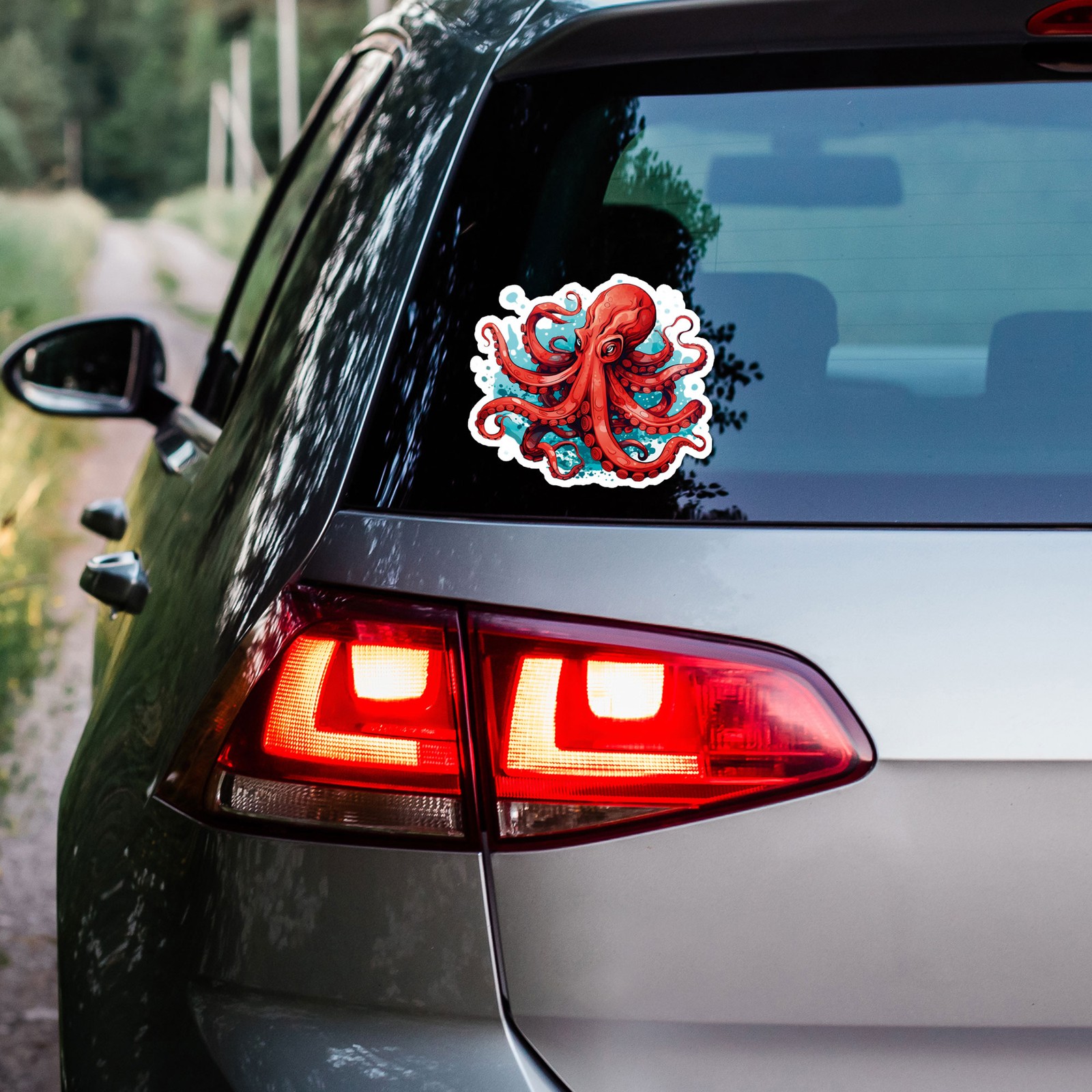 Octopus – Vinyl Decal Sticker – Car Window Laptop – ebn11886