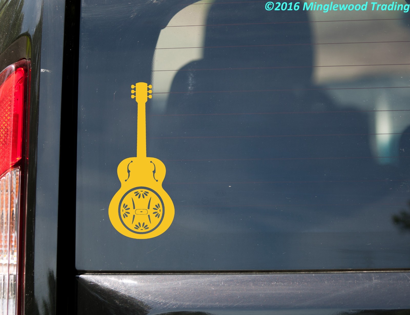 DOBRO Vinyl Sticker – Guitar – Bluegrass Country Blues Music – Die Cut Decal