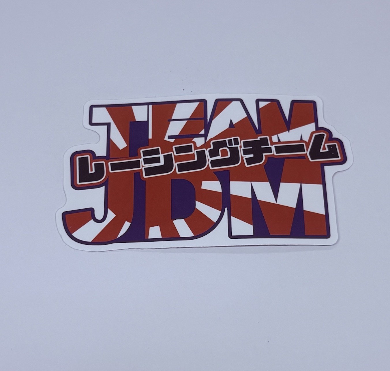 Team JDM Racing Sticker Vinyl Decal Window Wall Bumper Matte Finish 3.25” P4