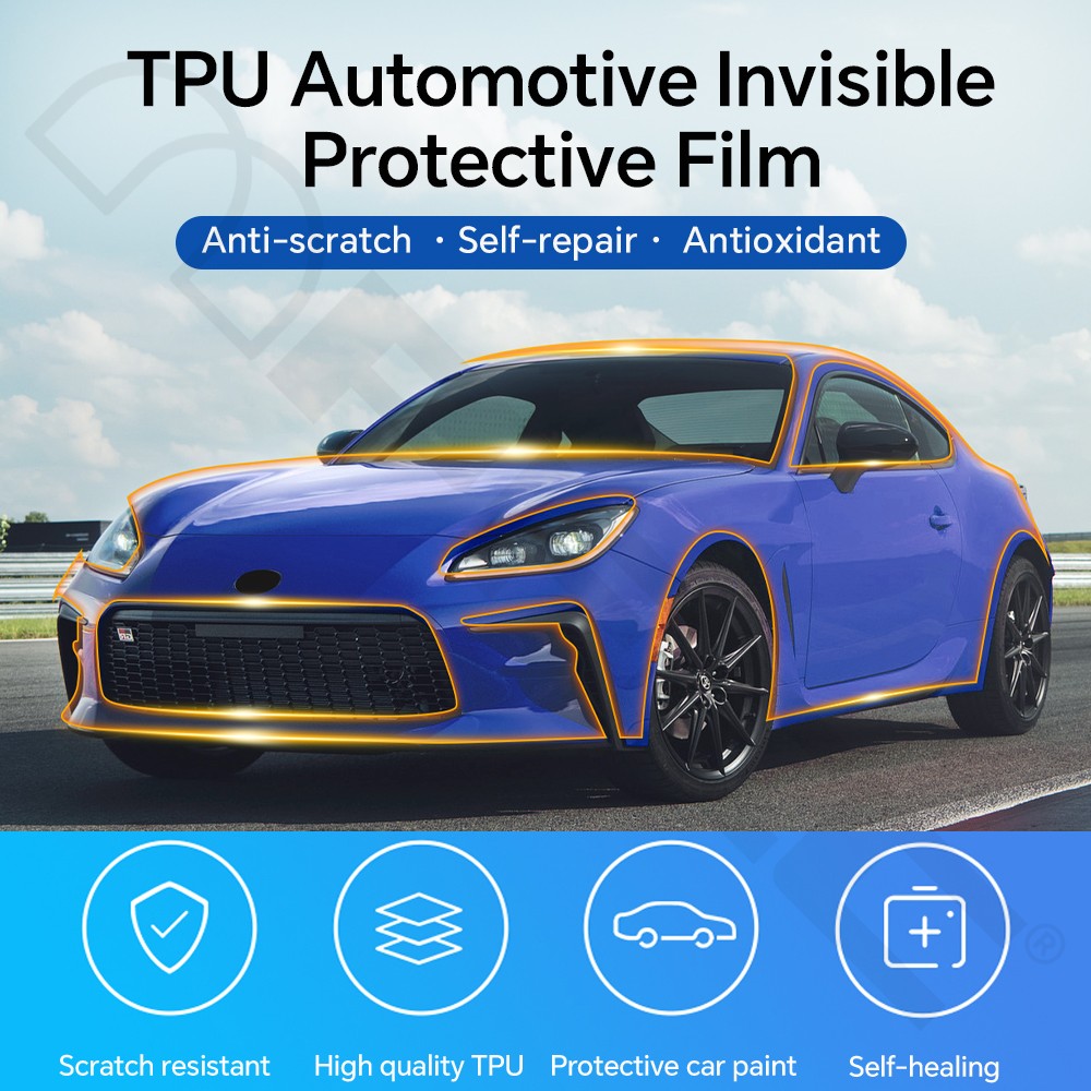 For Toyota GR86 2021-2025 Precut Paint Protection Film Gloss Clear PPF TPU
