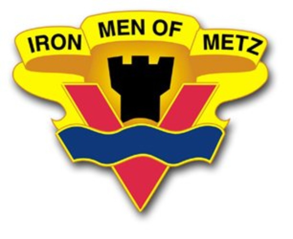 U.S. Army 95th Infantry Men of Metz Window Wall Vinyl Decal Sticker Military