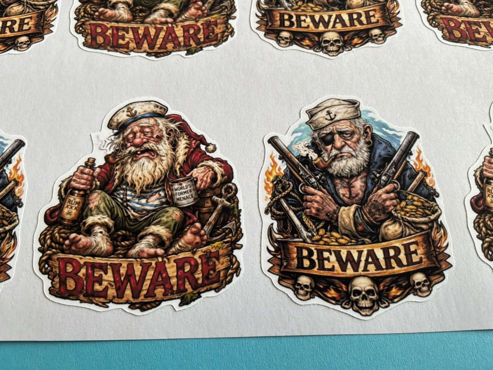 A Comissioned Classic 2004 Collection Of " Making Out Like A Bandit” Now Decals