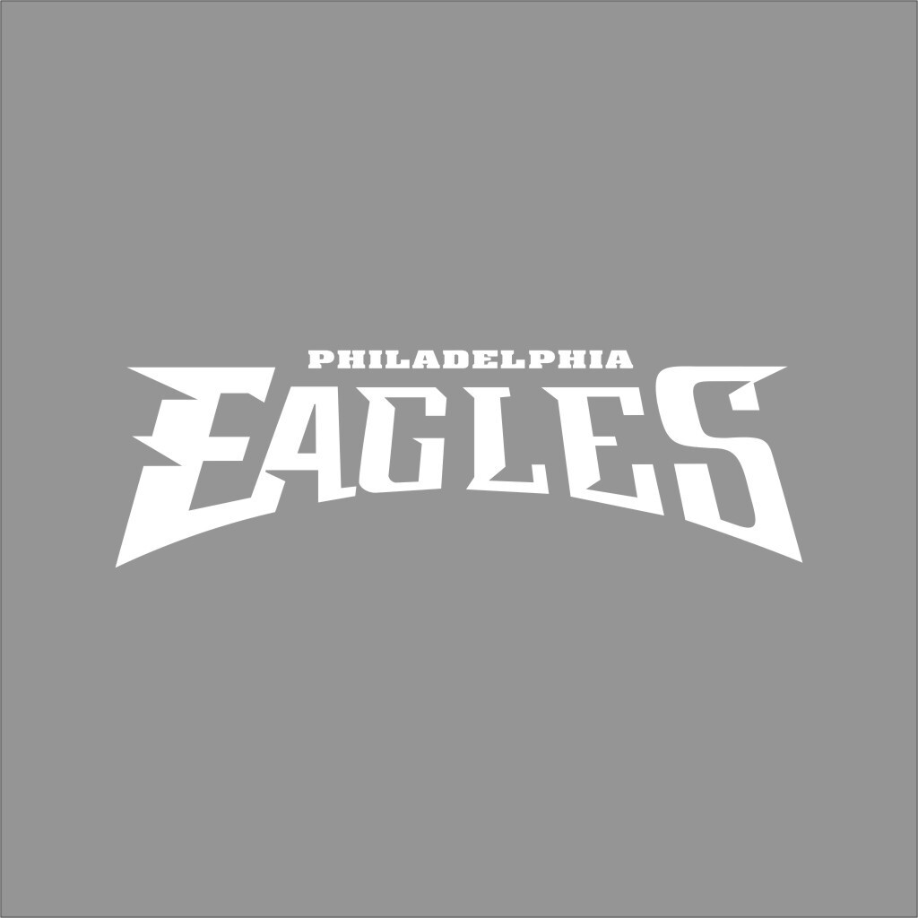 Philadelphia Eagles #5 1 Color Vinyl Decal Sticker Window Car Wall