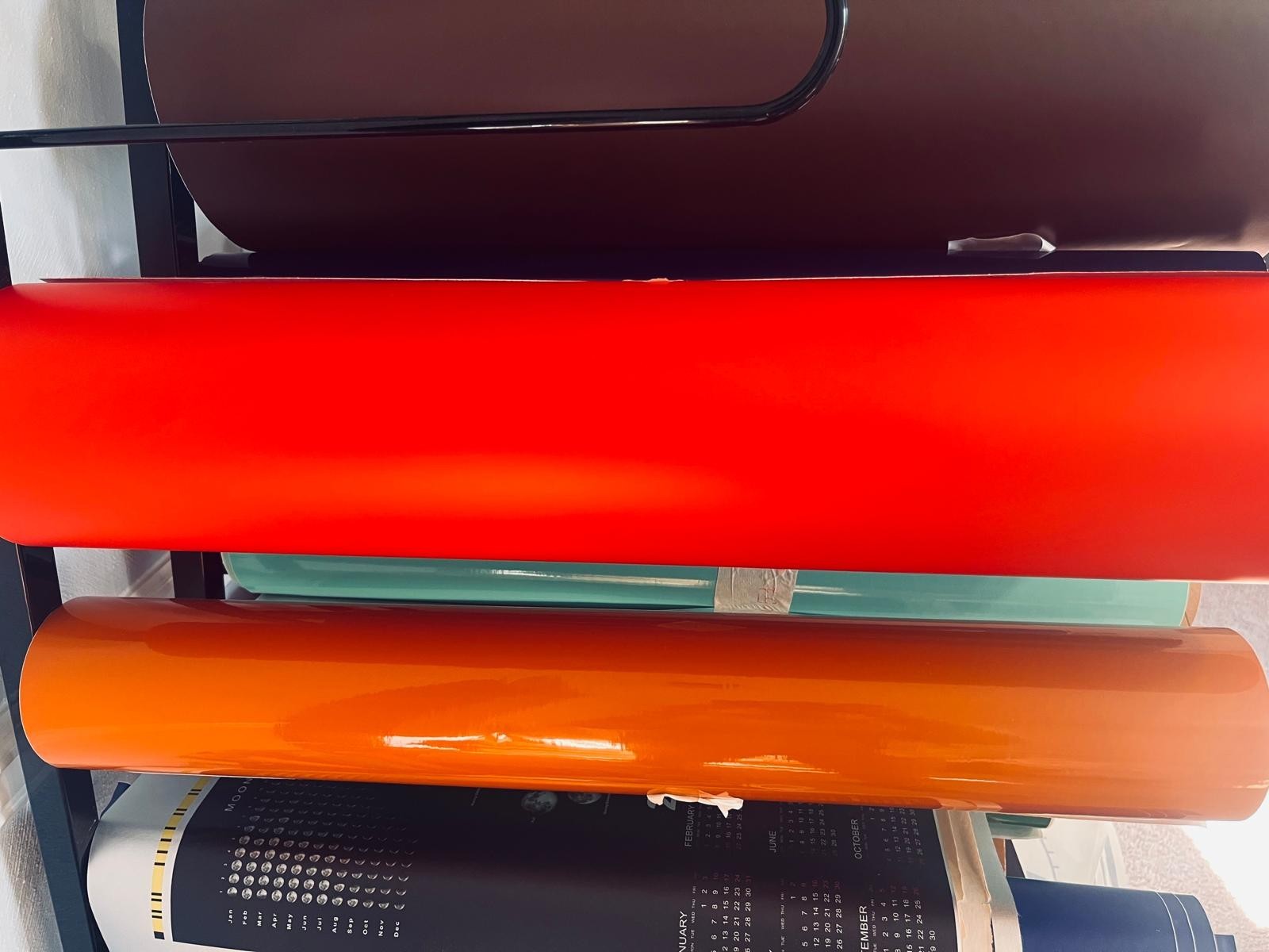 ORACAL 631 Calendered Vinyl Film roll 24 in by 40 yards Matte Light Red 032