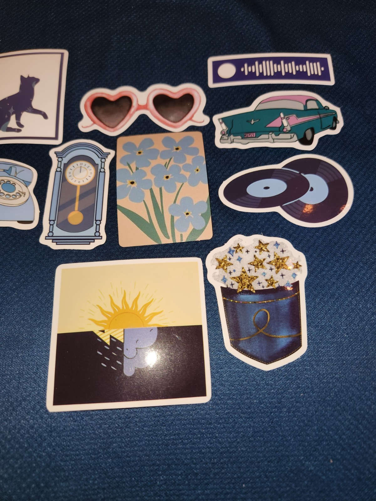 10 Lot Taylor Swift Related Stickers, Swiftie, Laptop Stickers, Swiftie Decals