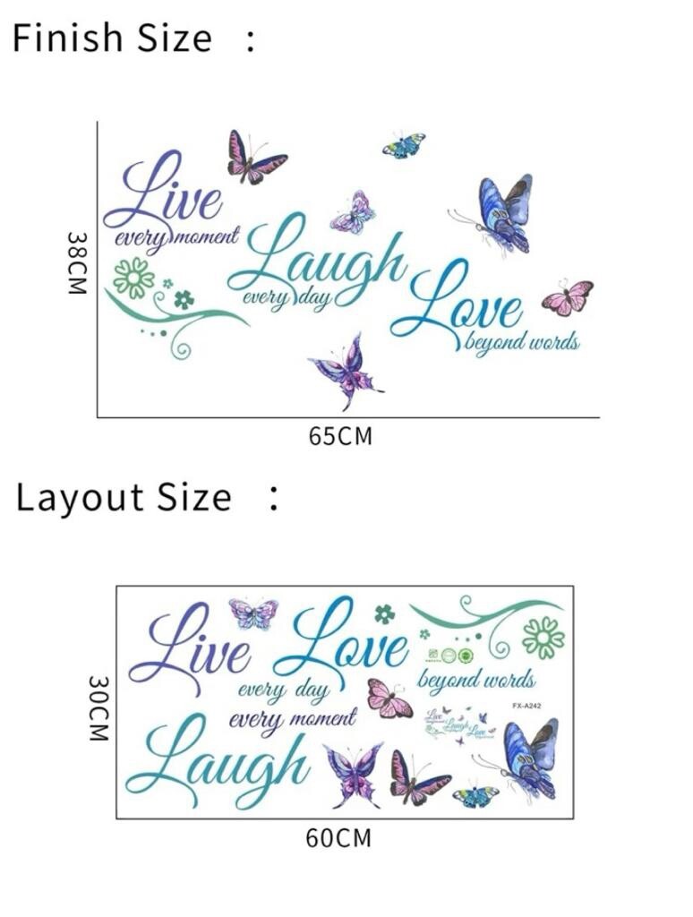 home decor wall stickers for living room