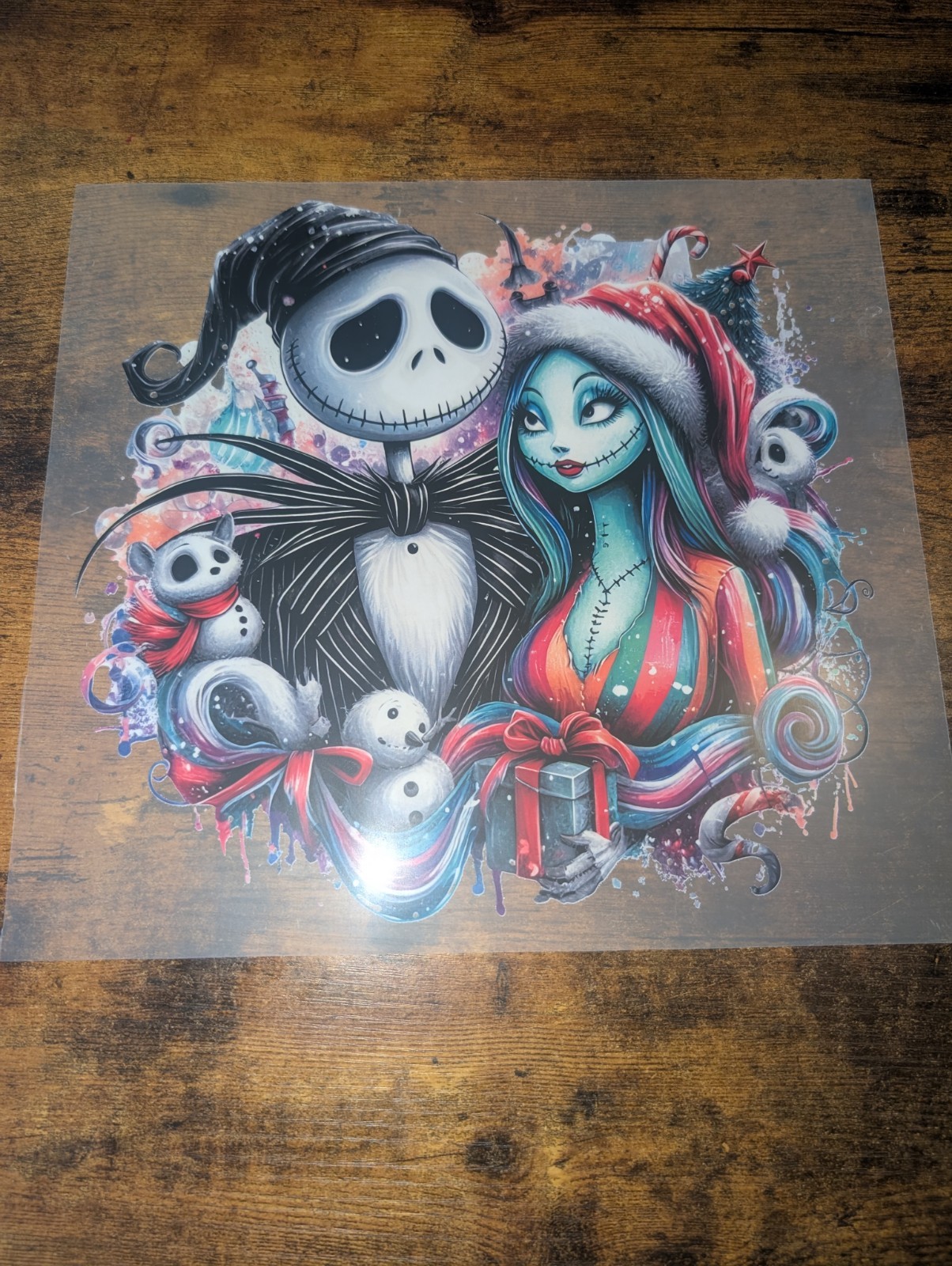 Halloween Horror Self-Adhesive Vinyl Decal Lot Beetlejuice Pennywise Chucky