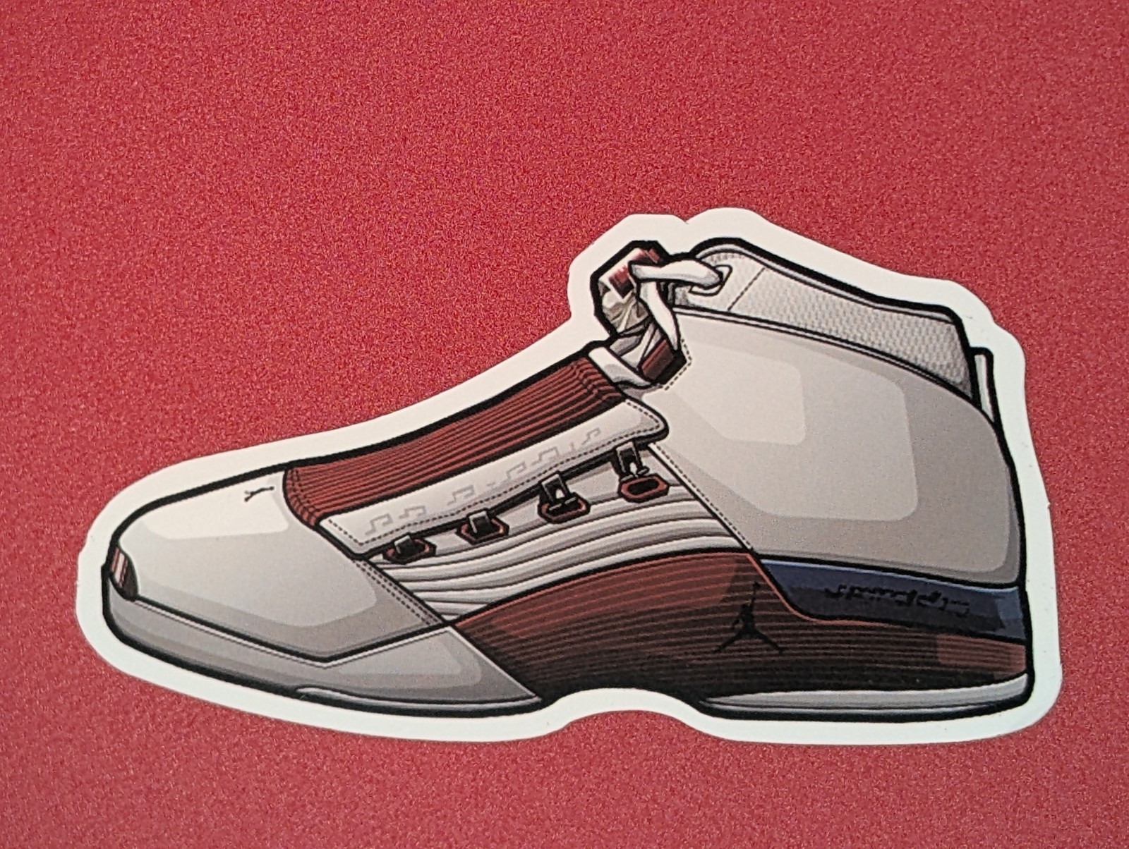 Michael Air Jordan Nike Jumpman Sneakers Tenis Shoes Sticker Decal Bulls ~2 inch