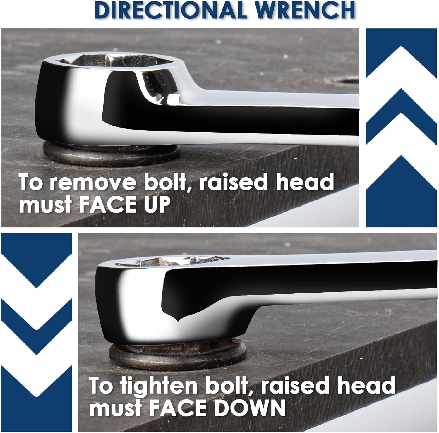 5-Piece Extra Long Box End Wrench Set, Metric 8Mm-19Mm, 6 Point Extended Bolt Ex