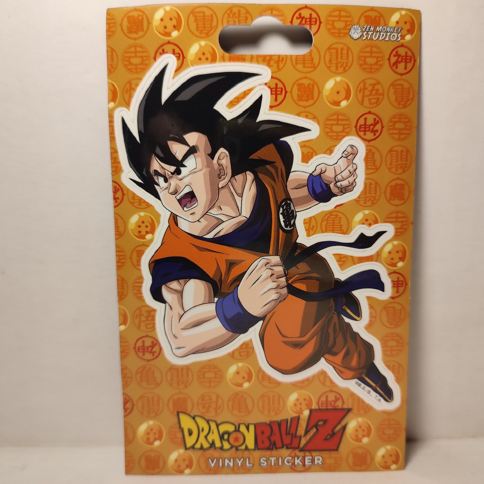 Dragon Ball Z Large Sticker Lot Official Collectible Vinyl Decal Goku Vegeta