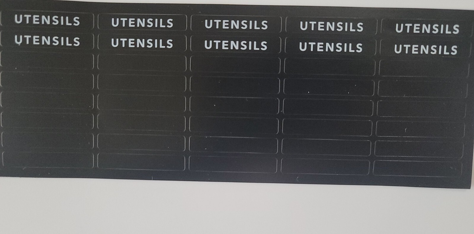 Kitchen Labels Kitchen Organization Labels for Drawers And Silverware