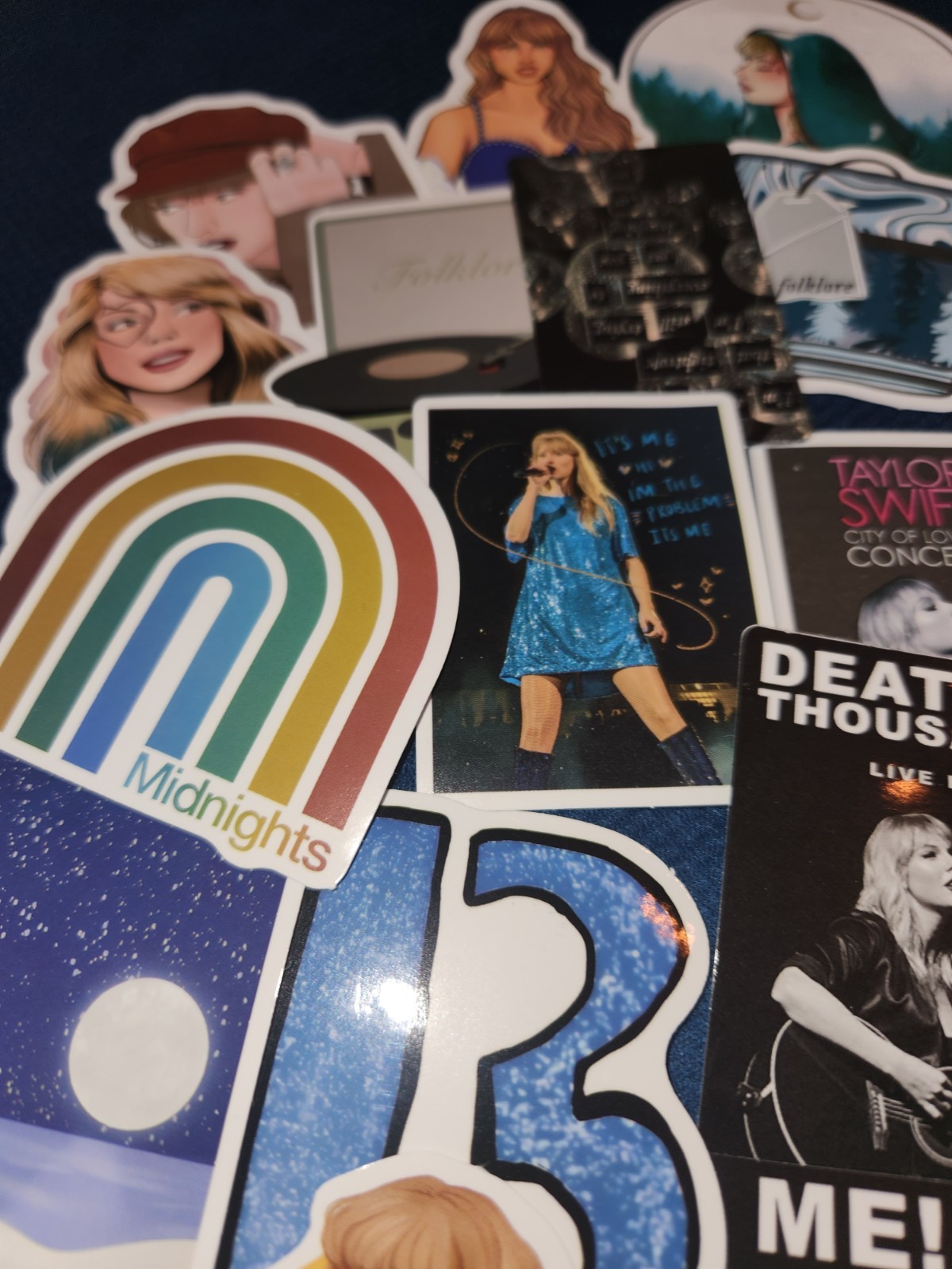 30 Big Lot Taylor Swift Stickers, Swiftie, Laptop Stickers, Swiftie Decals