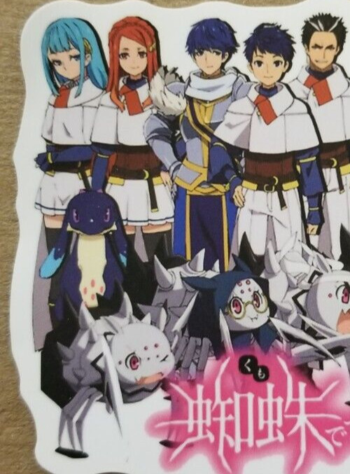 Halloween Sticker Monstergirl Monster Girl Spider Vampire Witch Emo Anime Manga