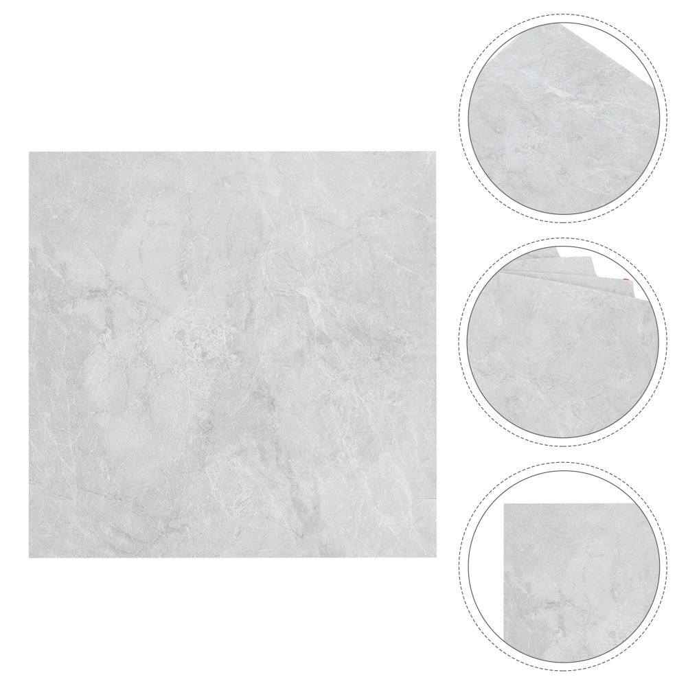 12 Pcs Self Adhesive Backsplash Marble Self-adhesive Wall Stickers