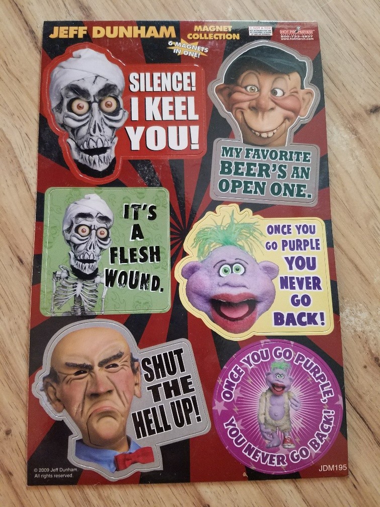 Jeff Dunham Comedian 6 Piece Set Buy 1 Get 1 FREE