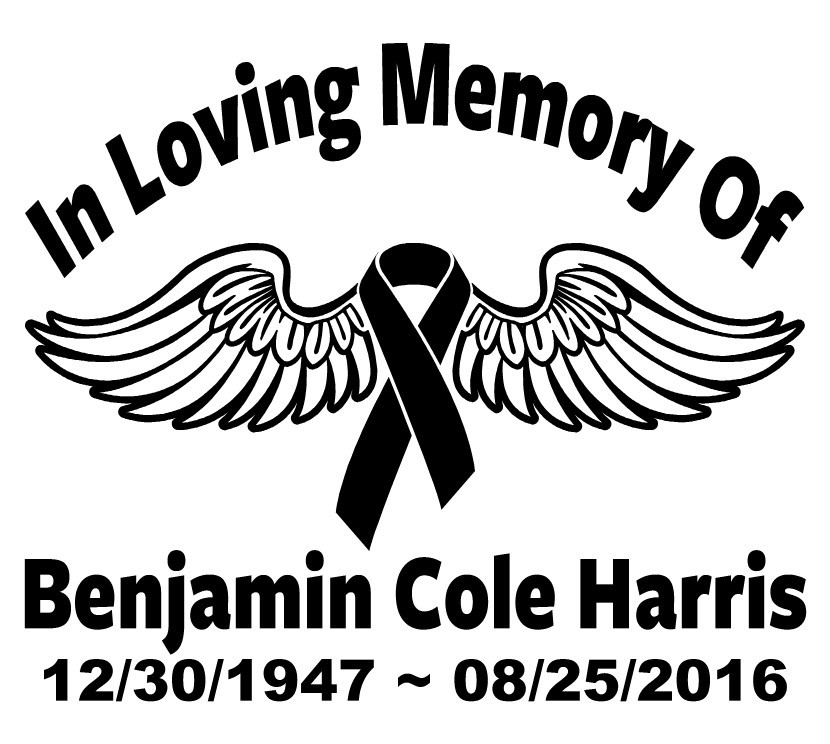 In Loving Memory Decal Cancer Ribbon Wings Angel Car Vinyl Sticker Custom