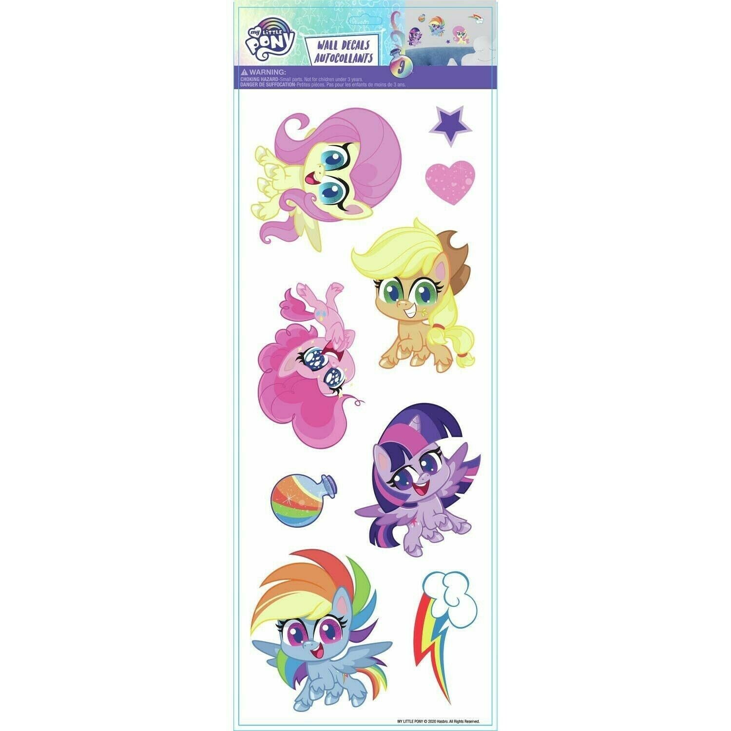 MY LITTLE PONY WALL DECALS 