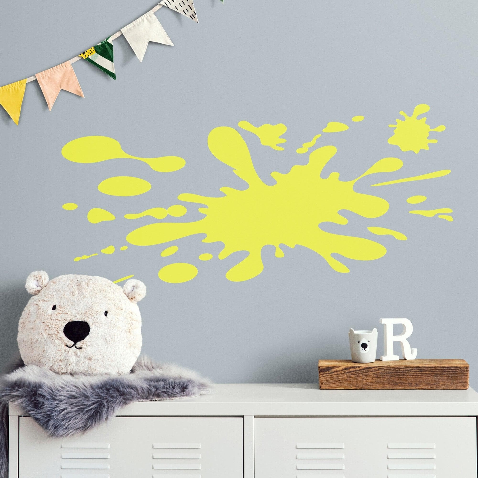 Ink Splatter Wall Decal Sticker. Ink Dripping Decal, Birthday, Kid's Room Decor.
