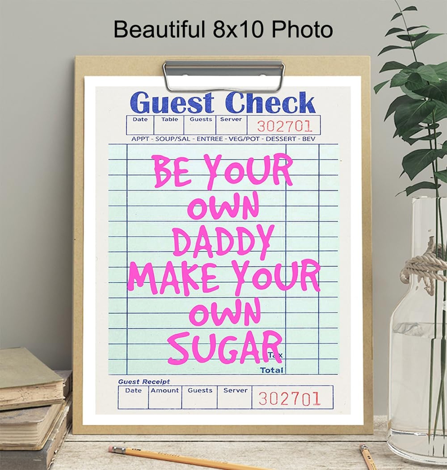 funny Quotes Wall Decor – Home Office Bedroom Decor for Women – Preppy Trendy…