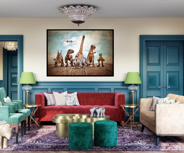 Beautiful printed wall stickers ideal for any rooms in your home and office