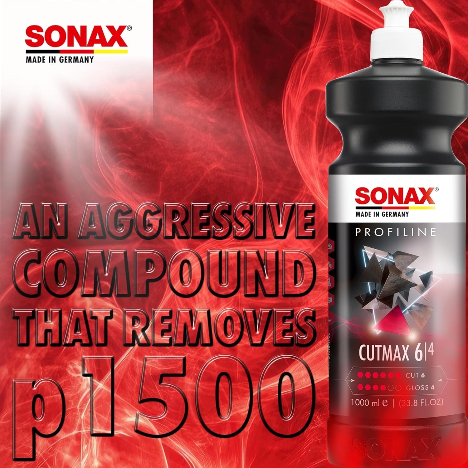 Sonax (246300) Profiline CutMax – 33.8 fl. oz. 1L